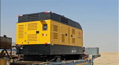 TWATT TWT1300D-35F Máy nén khí điều khiển diesel: chinh phục sức nóng của Ả R...